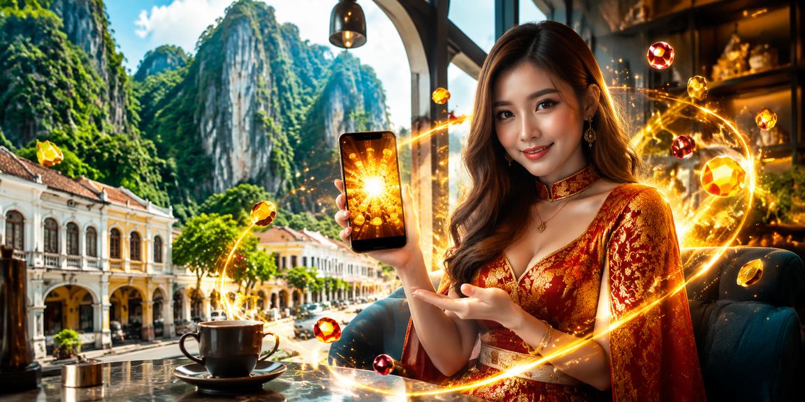 Pengguna mengikuti perlawanan langsung sukan di telefon mudah alih Ipoh Malaysia